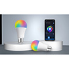 HLW LED LED Lamp Smart LED Aigi Rixona Bulb G80 6W RGB Wifi Transparant