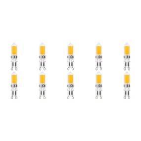 LED Lamp 10 Pack - G9 Warm Wit Dimbaar LED Lamp 10 Pack - G9 Warm Wit Dimbaar