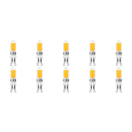 LED Lamp 10 Pack G9 Dimbaar – Warm Wit voor Energiebesparing