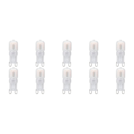 LED Lamp 10 Pack - G9 Dimbaar Warm Wit - Energiezuinig & Helder