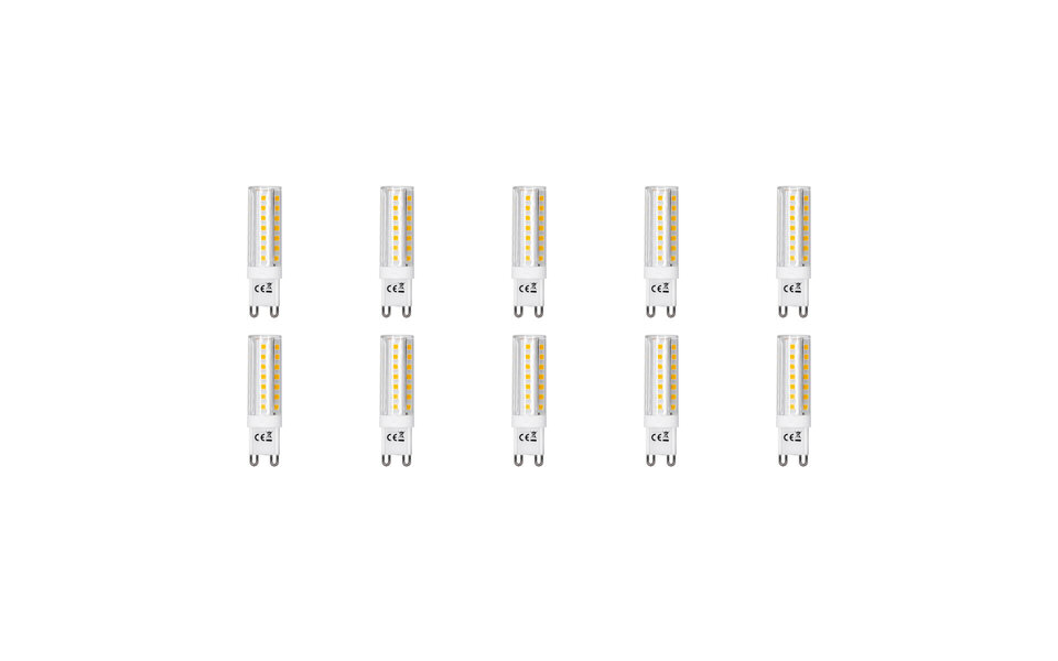 HLW LED Aigi LED Lamp 10 Pack G9 Fitting - Warm Wit 3000K | Vervangt 40W HLW LED Aigi LED Lamp 10 Pack G9 Fitting - Warm Wit 3000K | Vervangt 40W