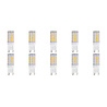 HLW LED Aigi LED Lamp 10 Pack - G9 Fitting in Warm Wit