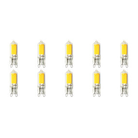 LED Lamp 10 Pack - Aigi - G9 Fitting - 2W - Helder/Koud Wit 6500K | Ve LED Lamp 10 Pack - Aigi - G9 Fitting - 2W - Helder/Koud Wit 6500K | Ve