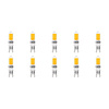 LED Lamp 10 Pack - Aigi - G9 Fitting - 2.2W - Warm Wit 3000K | Vervang LED Lamp 10 Pack - Aigi - G9 Fitting - 2.2W - Warm Wit 3000K | Vervang