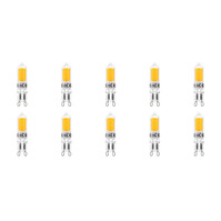 LED Lamp 10 Pack - Aigi - G9 Fitting - 2.2W - Warm Wit 3000K | Vervang LED Lamp 10 Pack - Aigi - G9 Fitting - 2.2W - Warm Wit 3000K | Vervang