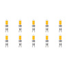 HLW LED LED Lamp 10 Pack - Aigi - G9 Fitting - 2.2W - Warm Wit 3000K | Vervangt 25W