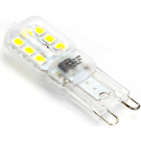 HLW LED LED Lamp 10 Pack - Aigi Yvona - G9 Fitting - 2.5W - Helder/Koud Wit 6500K - Mat