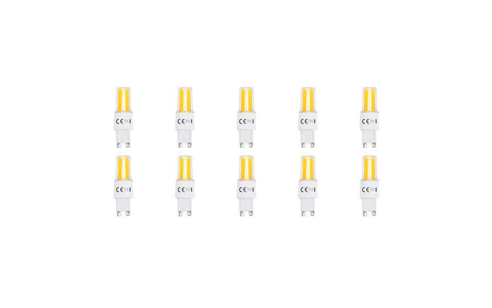 HLW LED Aigi 10 Pack G9 LED Lamp - 3.3W Warm Wit 3000K | Vervangt 36W HLW LED Aigi 10 Pack G9 LED Lamp - 3.3W Warm Wit 3000K | Vervangt 36W