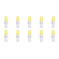 Aigi G9 LED Lamp - 10 Pack - Helder/Koud Wit 6500K