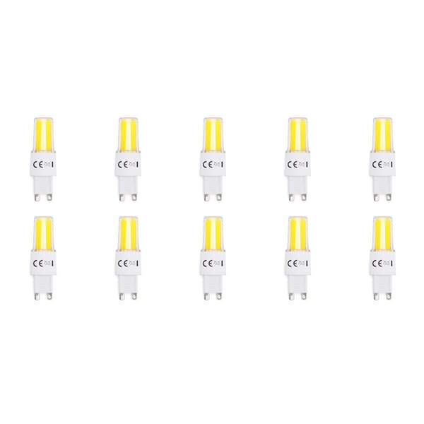 HLW LED Aigi G9 LED Lampen 10 Pack - 3.8W Daglicht Wit 6500K | Vervangt 40W HLW LED Aigi G9 LED Lampen 10 Pack - 3.8W Daglicht Wit 6500K | Vervangt 40W