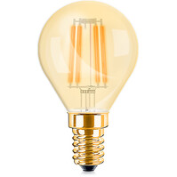 LED Lamp E14 Kogel Filament Amber - 4W 360lm