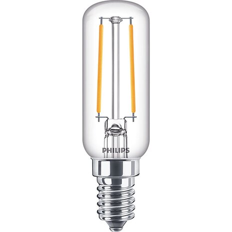 Philips PHILIPS LED Lamp CorePro Tube Filament 827 T25L E14 Fitting - Warm Wit Philips PHILIPS LED Lamp CorePro Tube Filament 827 T25L E14 Fitting - Warm Wit