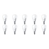 PHILIPS E14 LED Lamp 10 Pack - Warm Wit 2700K