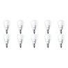 Philips PHILIPS LED Lamp 10 Pack - E14 Fitting, Warm Wit 2700K, 5.5W Philips PHILIPS LED Lamp 10 Pack - E14 Fitting, Warm Wit 2700K, 5.5W