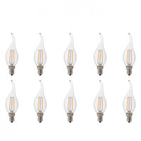 LED Lamp 10 Pack - E14 Filament Kaarslampen LED Lamp 10 Pack - E14 Filament Kaarslampen