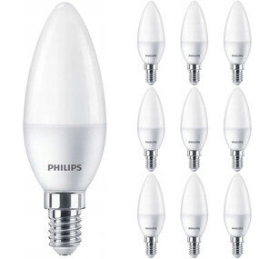 PHILIPS LED Lamp E14 10 Pack - Zeer Warm Wit Licht