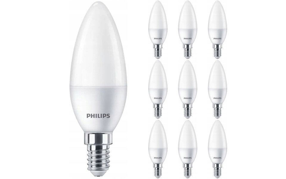 Philips PHILIPS Corepro LEDcandle E14 Mat - 10 Pack - 2.8W Warm Wit