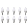 HLW LED LED Lamp 10 Pack - E14 Fitting - 4W Helder/Koud Wit Licht 6400K