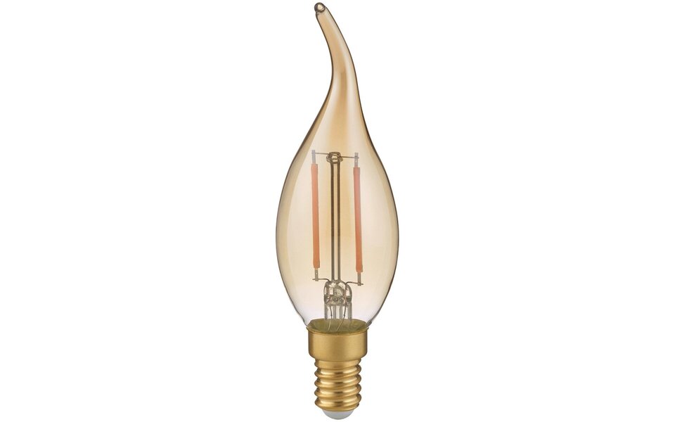 HLW LED Trion Kirza Dimbare LED Lamp E14 - Filament Amber Warm Wit 2700K