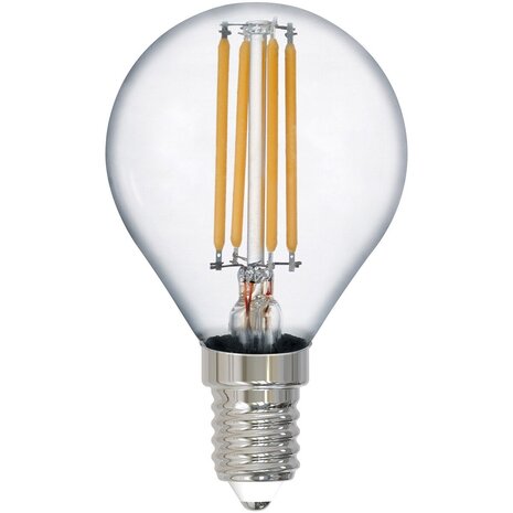 HLW LED Trion Tropin Set van 3 LED Lampen E14 - Filament - Warm Wit 2700K