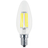 HLW LED Dimbare LED Lamp E14 Kaars Filament - 4W Warm Wit 3000K - Brinton