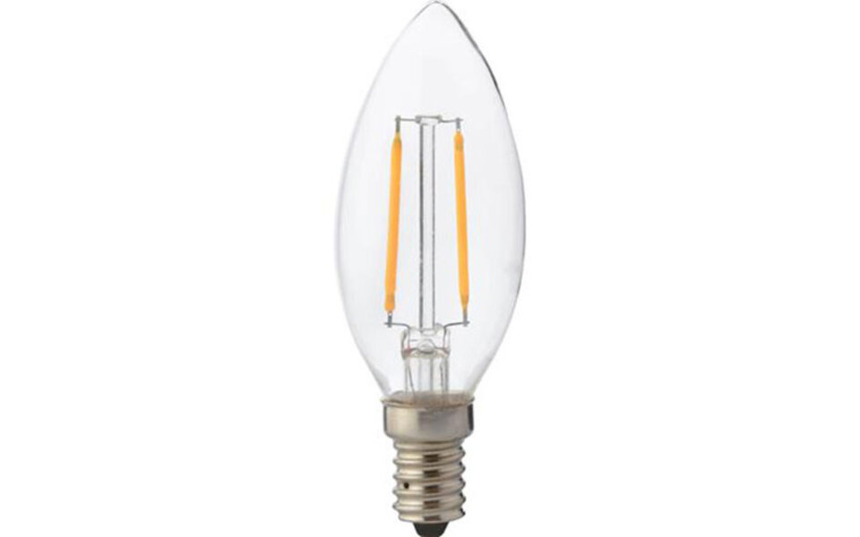 HLW LED Energiezuinige E14 LED Lamp - 4W Filament - Natuurlijk Wit Licht HLW LED Energiezuinige E14 LED Lamp - 4W Filament - Natuurlijk Wit Licht