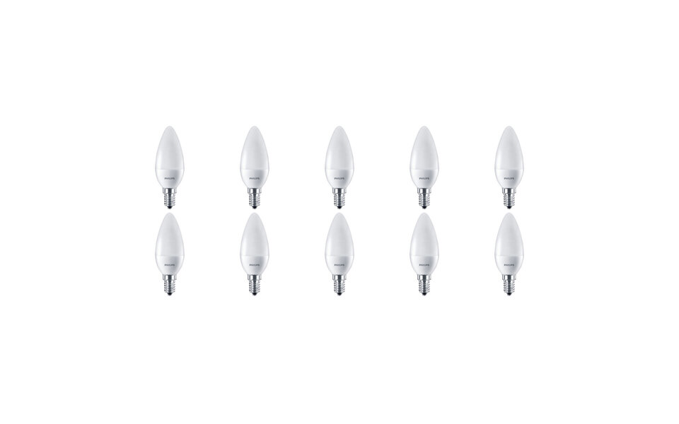 Philips PHILIPS LED Lamp 10 Pack E14 Fitting - Warm Wit 2700K - 7W