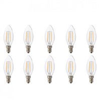 LED Kaarslamp E14 - Warm Wit Filament 10 Pack LED Kaarslamp E14 - Warm Wit Filament 10 Pack
