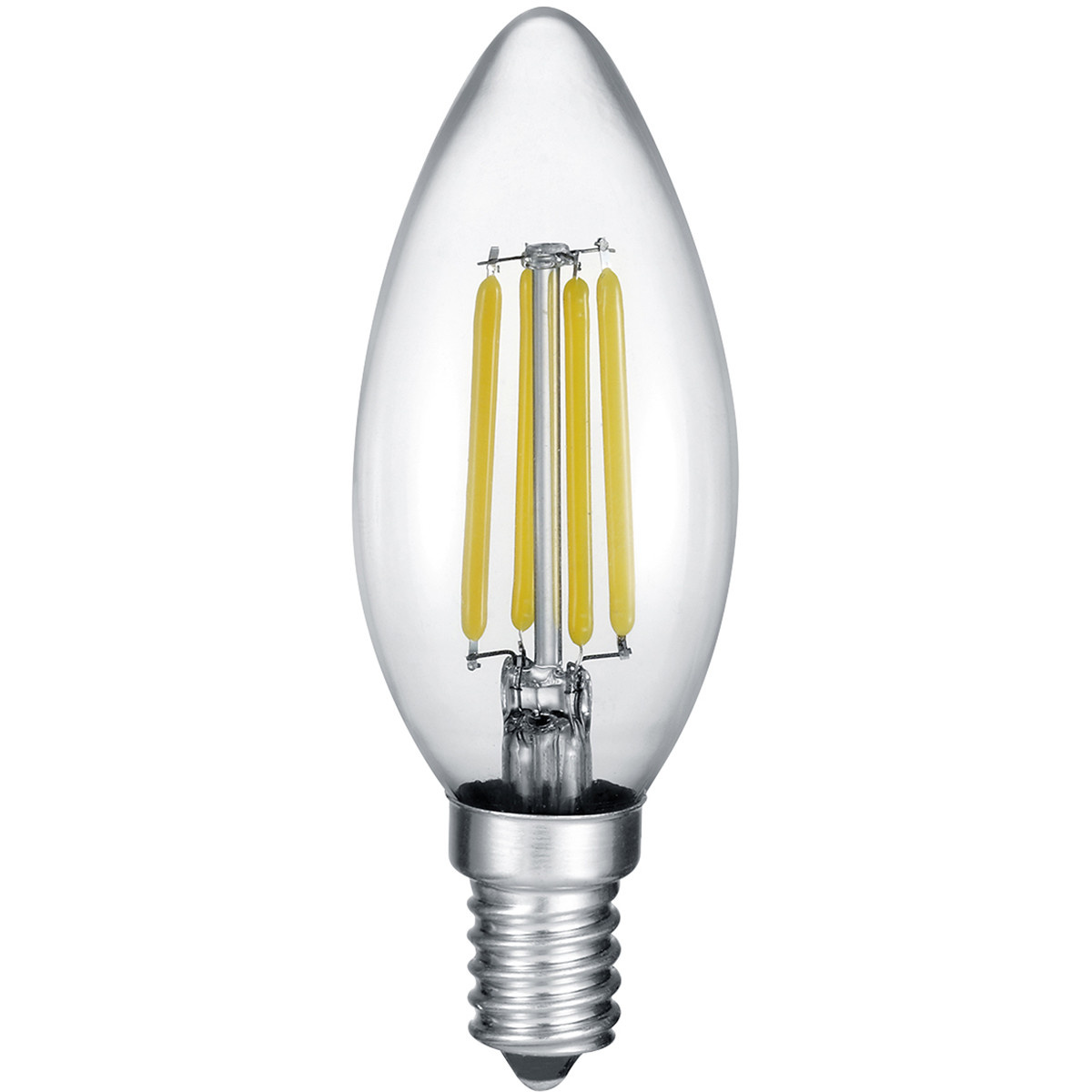 LED Lamp E14 - Filament Dimbaar Warm Wit 2700K - Trion Kurza