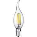 Trion Kirza E14 Dimbare LED Lamp - Filament Kaarslamp Warm Wit 2700K