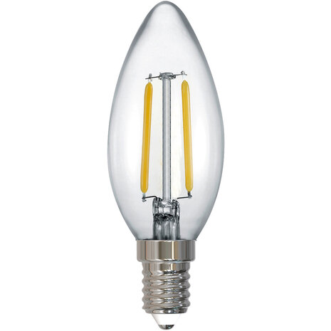 Trion Kirza LED Lamp - E14 Fitting - Filament - Warm Wit 2700K