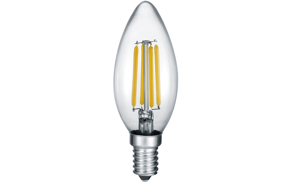 HLW LED E14 LED Lamp Filament - Set van 3 Stuks Warm Wit Licht - 2700K