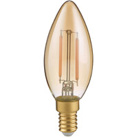 LED Lamp Filament E14 - Amber Warm Wit - 2W