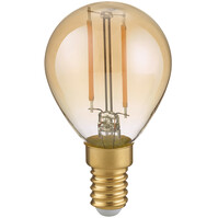 Dimbare LED Lamp E14 - Filament - Warm Wit - Amber