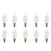 LED Lamp 10 Pack - E14 Filament Kaarslamp 2W