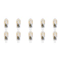 10 Pack Dimbare G4 LED Lamp - 2W Warm Wit 3000K - Vervangt 20W