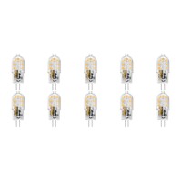 10x Dimbare G4 LED Lamp - Warm Wit 3000K