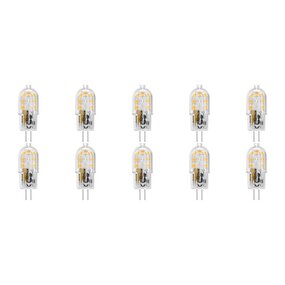 10x Dimbare G4 LED Lamp - Warm Wit 3000K
