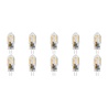 Velvalux 10 Pack Dimbare G4 LED Lamp - 2W Warm Wit 3000K - Vervangt 20W