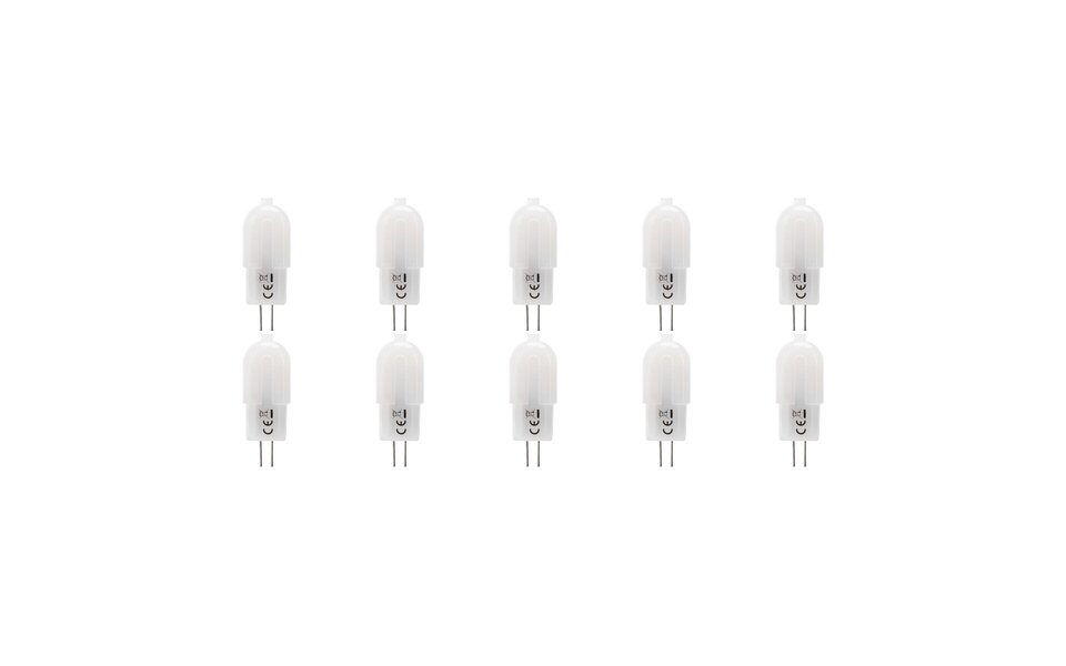 Velvalux Velvalux Dimbare G4 LED Lamp 10 Pack - Warm Wit 3000K - 2W