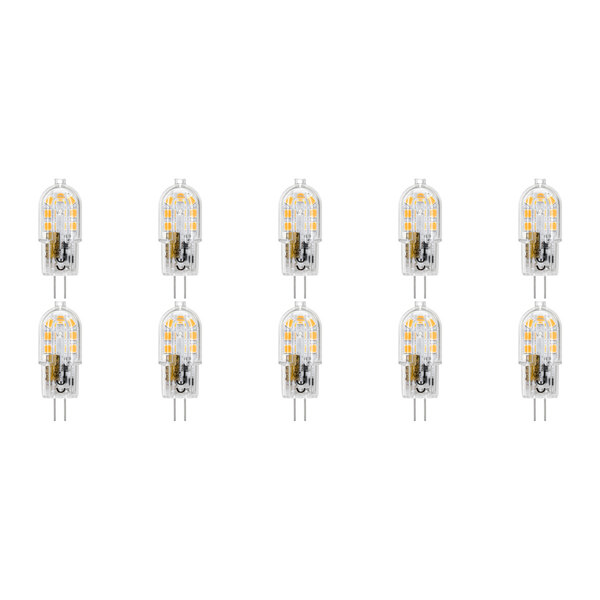 Velvalux Velvalux 10 Pack Dimbare G4 LED Lamp 2W - Koud Wit 6000K - Vervangt 20W Velvalux Velvalux 10 Pack Dimbare G4 LED Lamp 2W - Koud Wit 6000K - Vervangt 20W