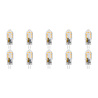 Velvalux Velvalux 10 Pack Dimbare G4 LED Lamp 2W - Koud Wit 6000K - Vervangt 20W Velvalux Velvalux 10 Pack Dimbare G4 LED Lamp 2W - Koud Wit 6000K - Vervangt 20W