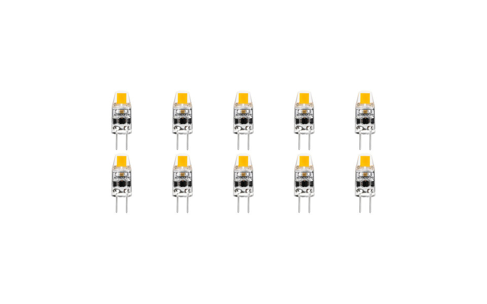 Velvalux LED Lamp 10 Pack - G4 Dimbaar - Koud Wit 6000K - 2W Vervangt 20W Velvalux LED Lamp 10 Pack - G4 Dimbaar - Koud Wit 6000K - 2W Vervangt 20W