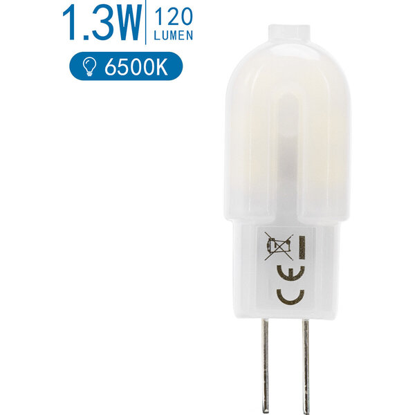 HLW LED Aigi LED Lamp - G4 Fitting - 1.3W Helder Daglicht Wit 6500K