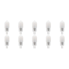 10 Pack Dimbare G4 LED Lampen - Koud Wit 6000K