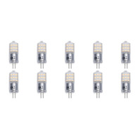 10x LED G4 Lamp - Daglicht Wit 6500K - Aigi