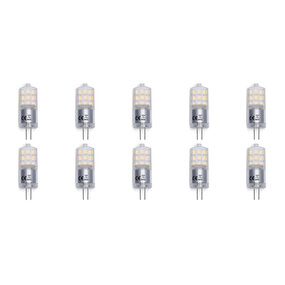 10x LED G4 Lamp - Daglicht Wit 6500K - Aigi