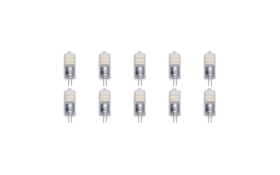 HLW LED Aigi LED Lamp 10 Pack - G4 Fitting - 3W - Helder Daglicht Wit 6500K