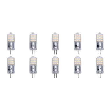 Aigi LED Lamp 10 Pack - G4 Fitting, 3W Warm Wit 3000K Vervangt 25W
