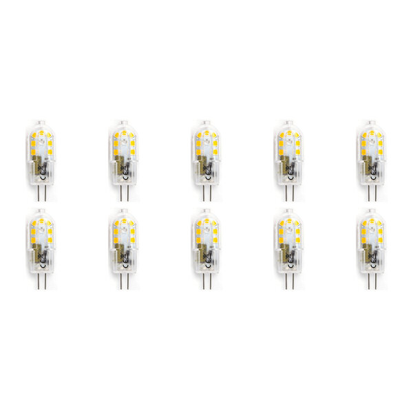 HLW LED Aigi LED Lamp 10 Pack - G4 2W Daglicht Wit 6500K | Vervangt 20W